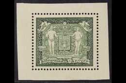 1930 4fr + (6f) Myrtle Green "International Philatelic Exhibition", Cut From Miniature Sheet, Cob 301, SG 568, Never Hin - Other & Unclassified