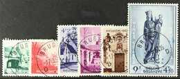 1954 Beguinage De Bruges Set Complete, COB 946/51, Superb Cds Used. (6 Stamps) For More Images, Please Visit Http://www. - Andere & Zonder Classificatie