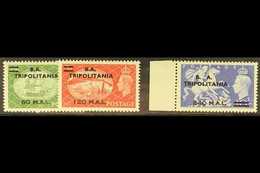 TRIPOLITANIA 1951 60I. On 2s.6d To 240l..on 10s, SG T32/34, Never Hinged Mint. (3 Stamps) For More Images, Please Visit  - Italienisch Ost-Afrika