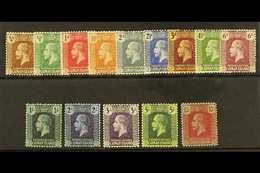 1921-26 Script CA Watermark Set, SG 69/83, Very Fine Mint (14 Stamps) For More Images, Please Visit Http://www.sandafayr - Cayman (Isole)