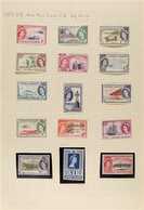 1953-68 FINE MINT COLLECTION Neatly Presented On Album Pages & Includes The 1953-62 Pictorial Complete Set, 1962-64 Pict - Cayman (Isole)