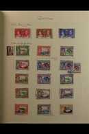 1874-1981 INTERESTING OLD TIME COLLECTION. A Charming Old Mint, Nhm & Used Collection Of Stamps & Covers Presented On A  - Dominica (...-1978)