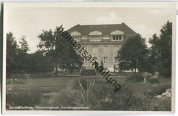 Neustadt-Holstein - Landesheilanstalt - Verwaltungsgebäude - Foto-Ansichtskarte - Verlag M. Glückstadt & Münden Hamburg - Neustadt (Holstein)