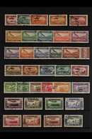 SYRIA 1922-47 AIR POST USED COLLECTION Presented On Stock Pages That Includes A 1922 5pi On 1f, 1925 & 1926 Sets, 1929 & - Autres & Non Classés