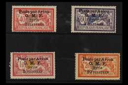 SYRIA 1922. O.M.F. Poste Par Avion Overprinted set, SG 89/92, Fine Mint (4 Stamps) For More Images, Please Visit Http:// - Andere & Zonder Classificatie