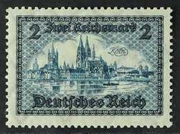 1930 2m Blue Cologne (Michel 440, SG 458), Never Hinged Mint, Fresh. For More Images, Please Visit Http://www.sandafayre - Autres & Non Classés