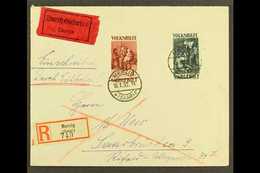 1930 Three Registered And/or Express Covers, One Bearing 1929 50c & 1.50f Christmas Charity With "Ottweiler" Cds's, One  - Andere & Zonder Classificatie