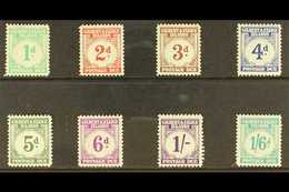 POSTAGE DUE 1940 Complete Set, SG D1/8, Fine Mint (8 Stamps) For More Images, Please Visit Http://www.sandafayre.com/ite - Isole Gilbert Ed Ellice (...-1979)