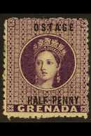 1881 ½d Deep Mauve "OSTAGE", SG 21c, Fine Mint. For More Images, Please Visit Http://www.sandafayre.com/itemdetails.aspx - Grenade (...-1974)