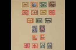 OFFICIALS LOCAL PERFINS & HANDSTAMPS 1912-1926 Mint & Used Collection Of Various Stamps With "OFICIAL" Perfins (x28) Or  - Guatemala