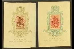 1939 ARCHIVE SPECIMENS 1939 32f National Protestant Day Both Perf And Imperf Miniature Sheets, Michel Blocks 5 And 6, Pa - Other & Unclassified