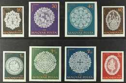 1960 Halas Lace Complete Set IMPERF, Michel 1660B/67B, Never Hinged Mint. (8 Stamps) For More Images, Please Visit Http: - Altri & Non Classificati