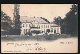 HERVILLERS  CHATEAU DE BIERBAIS - Mont-Saint-Guibert