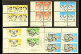 1995 ENSCHEDE IMPRINT BLOCKS A Complete Set Of The Enschede printed Heritage & Treasure Definitive Set, Hib D155/160 As  - Other & Unclassified