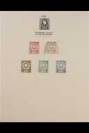 1863 TELEGRAPH STAMPS ESSAYS Superb Collection Of Essays Incl Re Of Milan Featuring The King's Head Or Arms Of Savoy, An - Non Classés