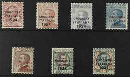 1924 Trade Propaganda Complete Set (Sass. S. 32, Scott 174A/G, SG 165/71), Never Hinged Mint. Fresh And Attractive! (7 S - Zonder Classificatie