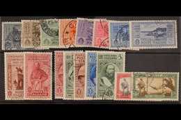1932 Garibaldi (Postage, Air And Air Express) Complete Set (Sass S. 64, SG 333/E349), Used. (17 Stamps) For More Images, - Non Classés