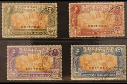 ERITREA 1923 "Propaganda Fide" Set (Sass S. 12, SG 64/67), Very Fine Used. (4 Stamps) For More Images, Please Visit Http - Autres & Non Classés