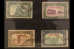 ERITREA 1930 Third National Defence Set (Sass S. 38, SG 166/69) Fine Used. (4 Stamps) For More Images, Please Visit Http - Altri & Non Classificati