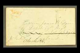 1851 (28 Apr) Cover Addressed To The 69th Regiment Depot, Portsmouth, And Redirected To Chichester, Bearing Fine "1s/-"  - Giamaica (...-1961)