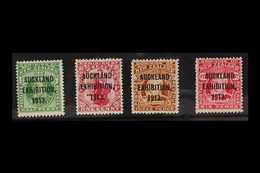 1913 Auckland Exhibition Overprinted Set, SG 412/15, Very Fine Mint (4 Stamps). For More Images, Please Visit Http://www - Autres & Non Classés