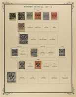 1891-1964 MINT AND USED COLLECTION A Mostly All Different Collection On Clean Printed Album Pages, With British Central  - Nyasaland (1907-1953)