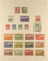 1915-1939 OLD TIME USED COLLECTION CAT £1450+ A Chiefly, ALL DIFFERENT Used Collection Presented On Album Pages That Inc - Papua-Neuguinea