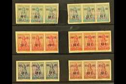 ANGOLA ARCHIVE SPECIMENS 1942 Ceres Surcharge Set Complete From 10c On 45c To 60c On 1a, Michel 295/300 Or SG 413/418, T - Altri & Non Classificati