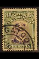 1913-19 8d Violet And Green Admiral, Die II Perf. 15, Fine Part Gatooma Cds. For More Images, Please Visit Http://www.sa - Other & Unclassified