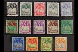 1922-37 "Badge Of St Helena" (watermark Multi Script CA) Set Complete From ½d To 7s6d, SG 97/111 Very Fine Mint. (14 Sta - St. Helena