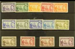 1938-44 Complete Definitive Set, SG 131/40, Never Hinged Mint (14 Stamps) For More Images, Please Visit Http://www.sanda - St. Helena