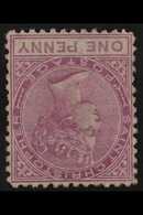 1870-82 1d Magenta Perf 12½ WATERMARK INVERTED Variety, SG 2w, Fine Mint, Fresh. For More Images, Please Visit Http://ww - St.Christopher-Nevis-Anguilla (...-1980)