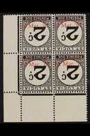 POSTAGE DUE 1967 Overprinted "Statehood / 1st Mar '67" In Red (See Footnote Below SG D12 In SG Part One) On 2c Black (SG - Ste Lucie (...-1978)