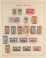 1907 - 1929 FRESH MINT ONLY COLLECTION Attractive Collection On Printed Album Pages , Mostly Complete Sets With Addition - Autres & Non Classés