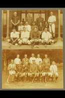 POSTCARDS Two Sepia, Real Photographs, Each Of A Military Hockey Team, Inscribed On Reverse "N.M.R. Versa D.G.A." Which  - Non Classés