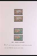 1953 Rhodes Birth Centenary Complete Set In Corner Blocks Of 4, SG 71/5, With Complete Set As Both Perf And Imperf Punch - Zuid-Rhodesië (...-1964)