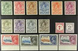 1933-35 KGV MINT COLLECTION Presented On A Stock Card That Includes All Issues Of This Reign, The 1933 Portrait Set (SG  - Swaziland (...-1967)