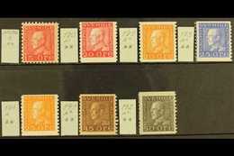 1921-36 King Gustaf V Fine Never Hinged Mint All Different Group, Comprising 1921-36 15o Red Perf 9¾ Type I And Imperf X - Autres & Non Classés