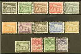 1938-45 Complete Set, SG 194/205, Very Fine Mint, Fresh. (14 Stamps) For More Images, Please Visit Http://www.sandafayre - Turks & Caicos (I. Turques Et Caïques)