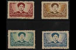 1956 Death Of Mac Thi Buoi Set, SG N54/57, Unused As Issued. Rare (4 Stamps) For More Images, Please Visit Http://www.sa - Viêt-Nam