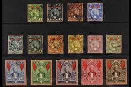 1896 (DEC) Sultan Seyyid Complete Definitive Set, SG 156/174, Fine Used. (15 Stamps) For More Images, Please Visit Http: - Zanzibar (...-1963)
