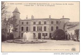 La Bégude De Mazenc - Le Château De M. Loubet (façade Est, Jet D'eau Et Chapelle)- 2 Personnages Devant L'arbre En Boule - Non Classés