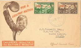 35737. Carta AUCKLAND (New Zealand) 1946. Children's Health - Lettres & Documents