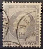 NORWAY 1856/57 - Canceled - Sc# 3 - 3sk - Used Stamps