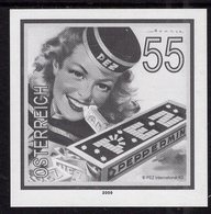 Austria - 2009 - Classic Trademarks - PEZ Peppermint - Stamp Proof (blackprint) - Proofs & Reprints