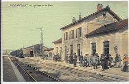 GUIGNICOURT - Intérieur De La Gare - Sonstige Gemeinden