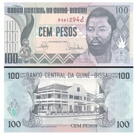 Billet Guinée Bissau 100 Pesos - Guinea-Bissau