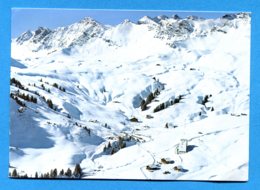 OLI481, Station Et Pistes De Ski Aux Crosets, Val D'Illiez, 19355, Darbellay, GF, Circulée 1976 - Val-d'Illiez 