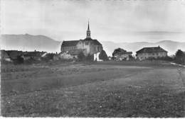 74 - SCIEZ : L'Eglise - CPSM Photo Village ( 5.700 Habitants ) Dentelée Noir/blanc Format CPA - Haute Savoie - Sciez