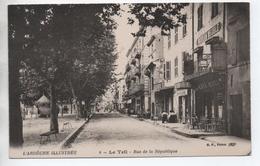 LE TEIL (07) - RUE DE LA REPUBLIQUE - Le Teil